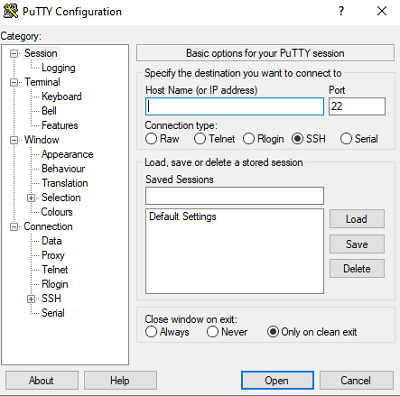 Enter the IP Address