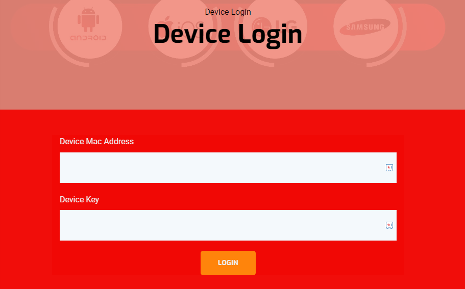click Login