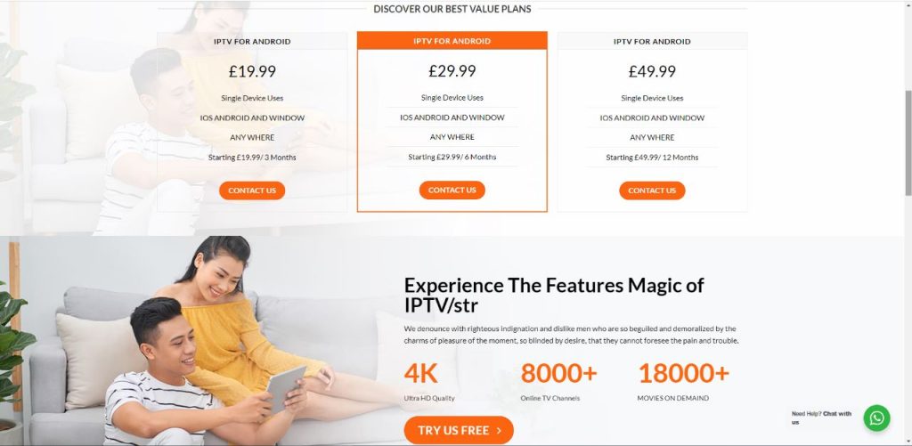 IPTV Leads Plans