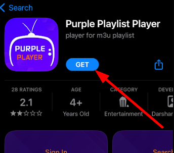 Stream IPTV Leads on iOS using Purple IPTV Player