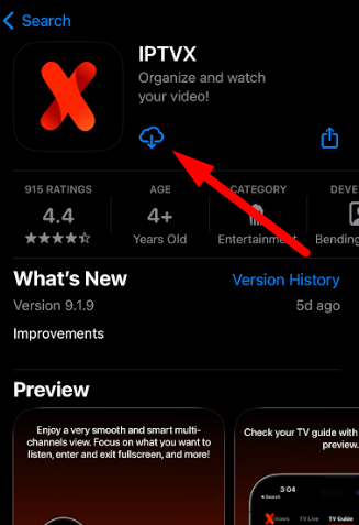 Stream Level Up IPTV with IPTVX on iOS