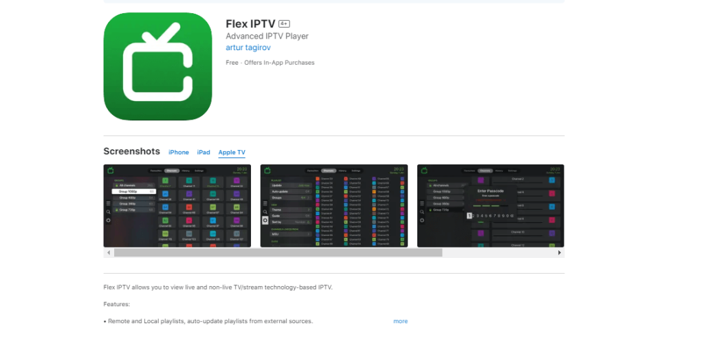 Install the Flex IPTV to stream the Octo IPTV content