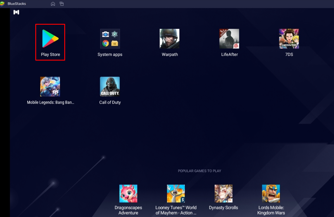 Open the Play Store to download TFC IPTV app