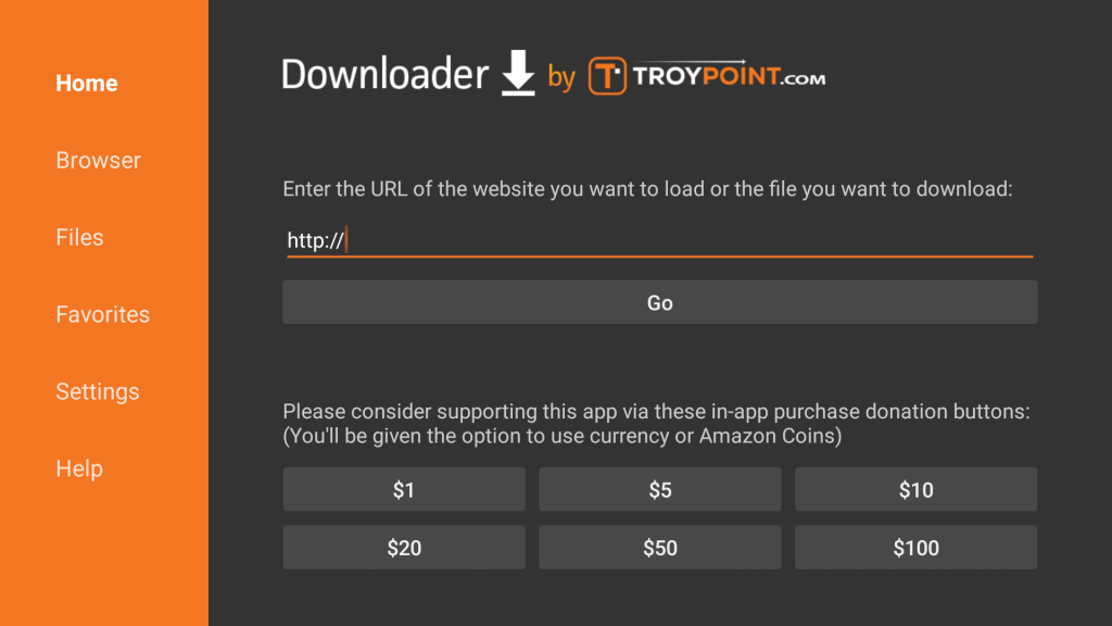Downloader Homepage