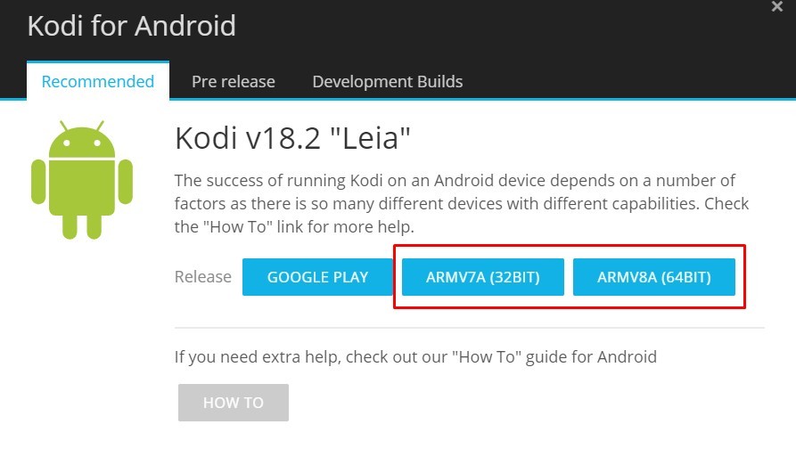 How to install Kodi on Android TV?