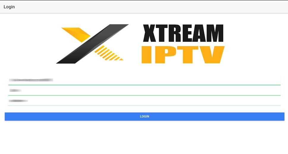 Xtream IPTV Player for Windows
