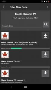Maple Streams IPTV for Android