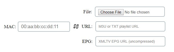 Add the M3U URL of IPTV provider
