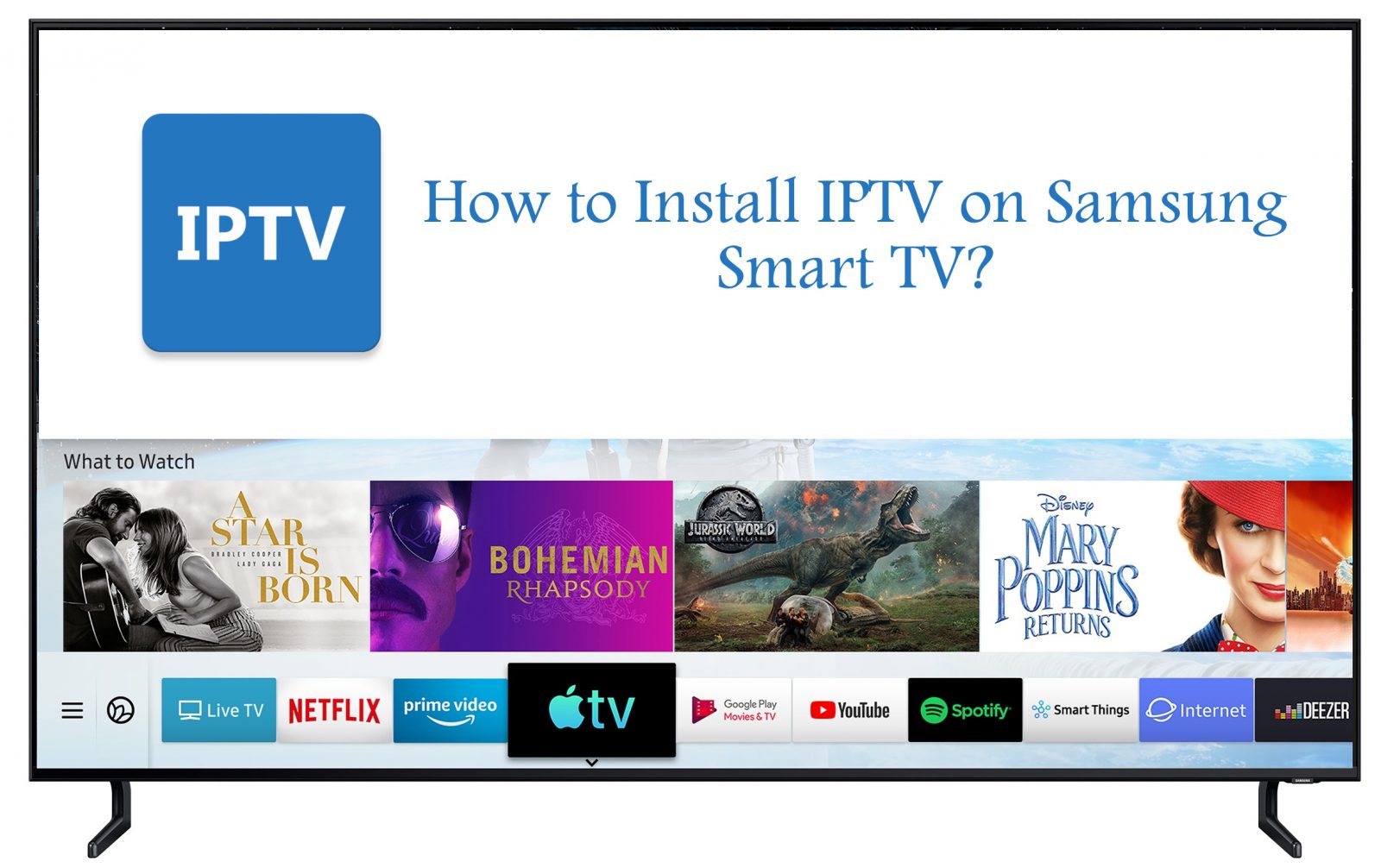 How to install IPTV on Samsung Smart TV?