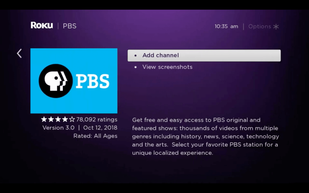 Search for PBS