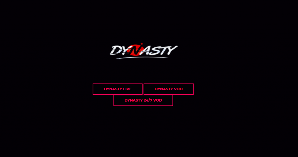 Choose your desired option on Dynasty IPTV website