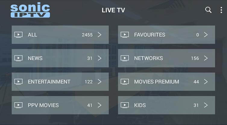 Sonic IPTV