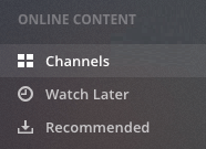 channels