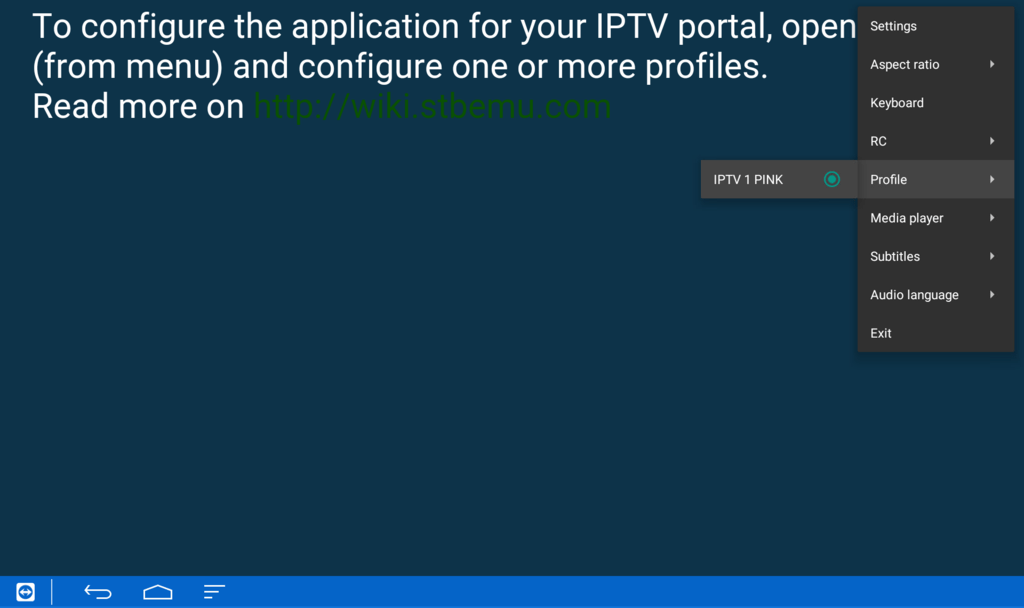 Planet IPTV with STB Emulator