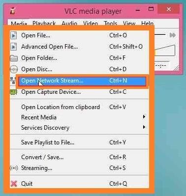 Planet IPTV with VLC Media Player on Computer