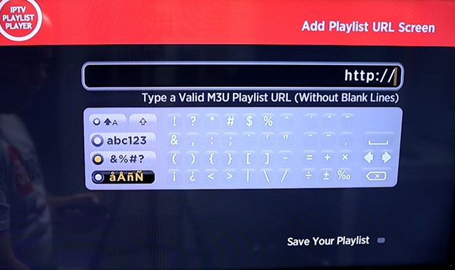 Planet IPTV on Roku