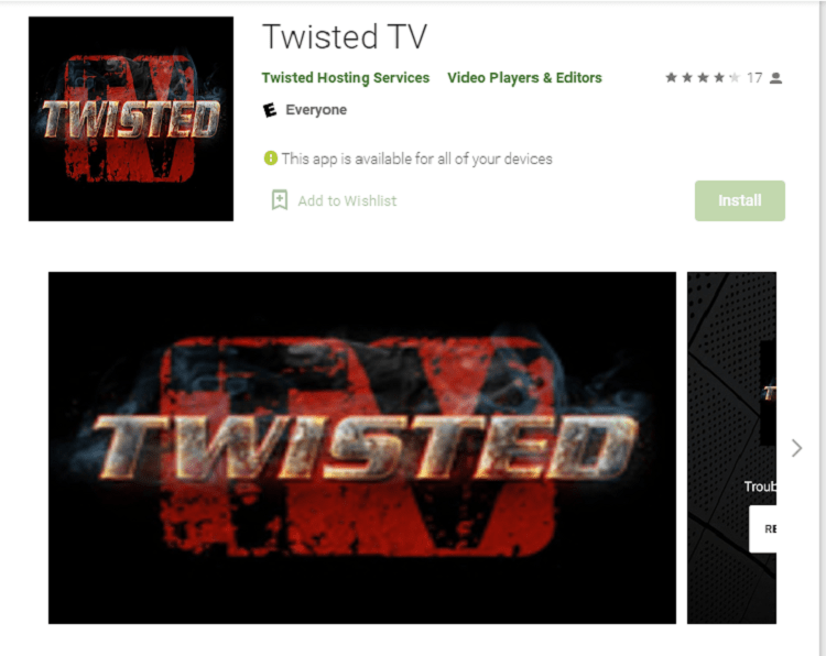 Install Twisted TV IPTV on Android 