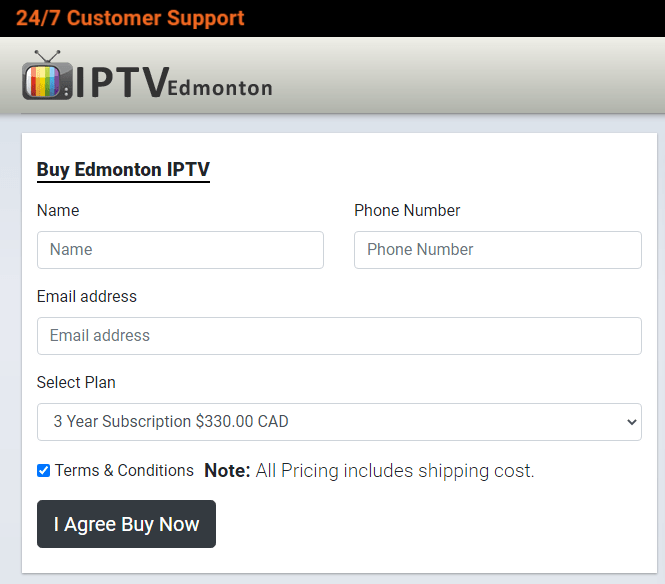 Buy Edmonton IPTV