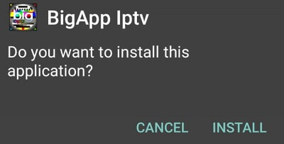 Watch BIGAPP IPTV on Android Device