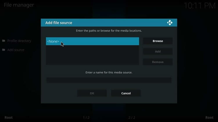  Install Clu IPTV addon on Kodi