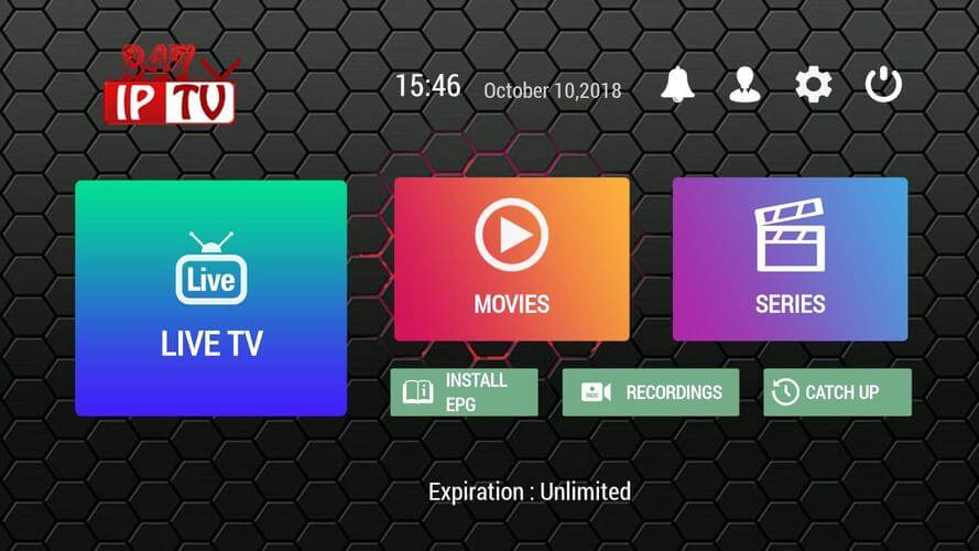 Watch Gemini Streamz IPTV on iOS Device