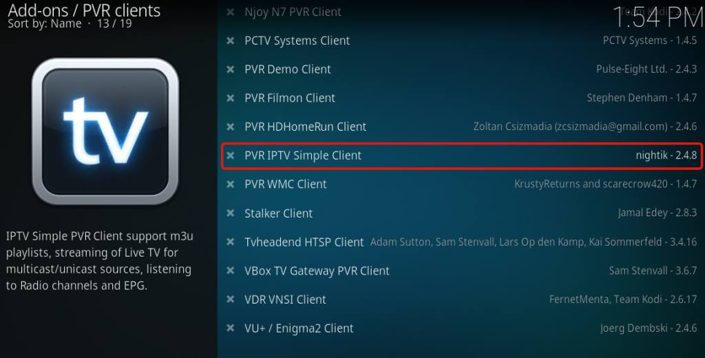 Watch IPTV Hut with Kodi