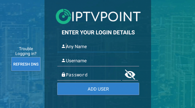 watch IPTV Point on Android 