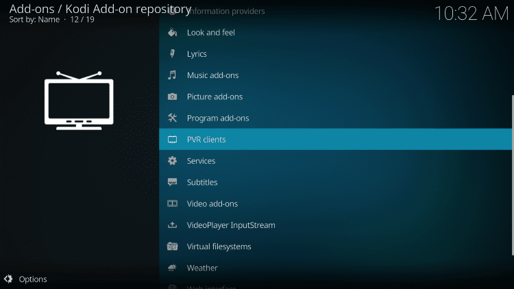 PVR Client - Yellow IPTV
