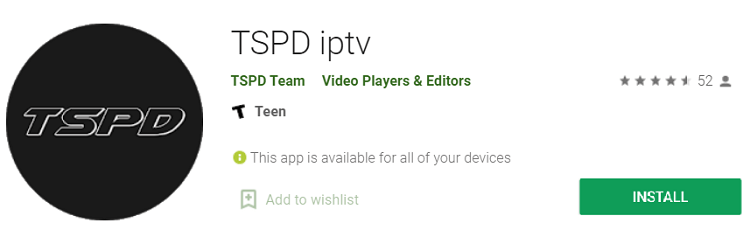 Watch TSPD IPTV on Android 