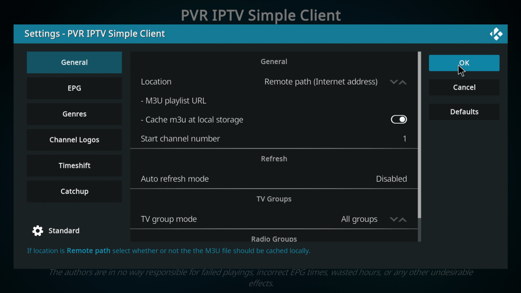 Save changes - World IPTV