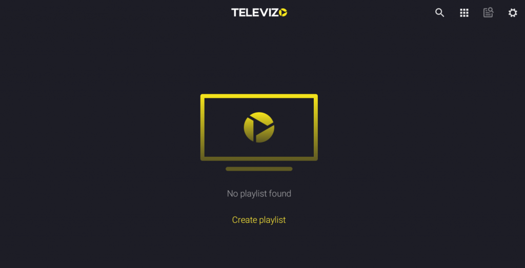 create playlist - Televizo IPTV Player