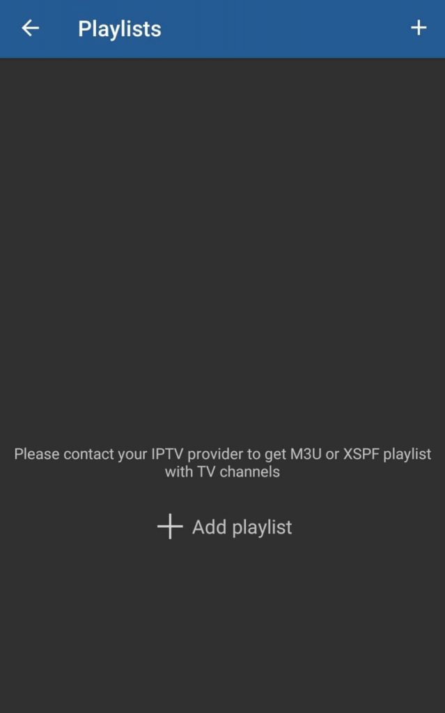 Add Playlist - VTV IPTV