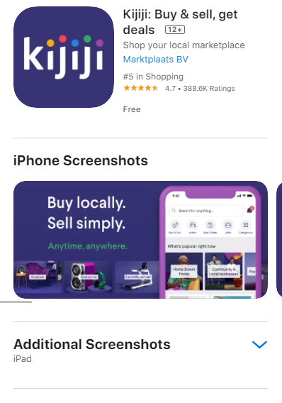 Kijiji App