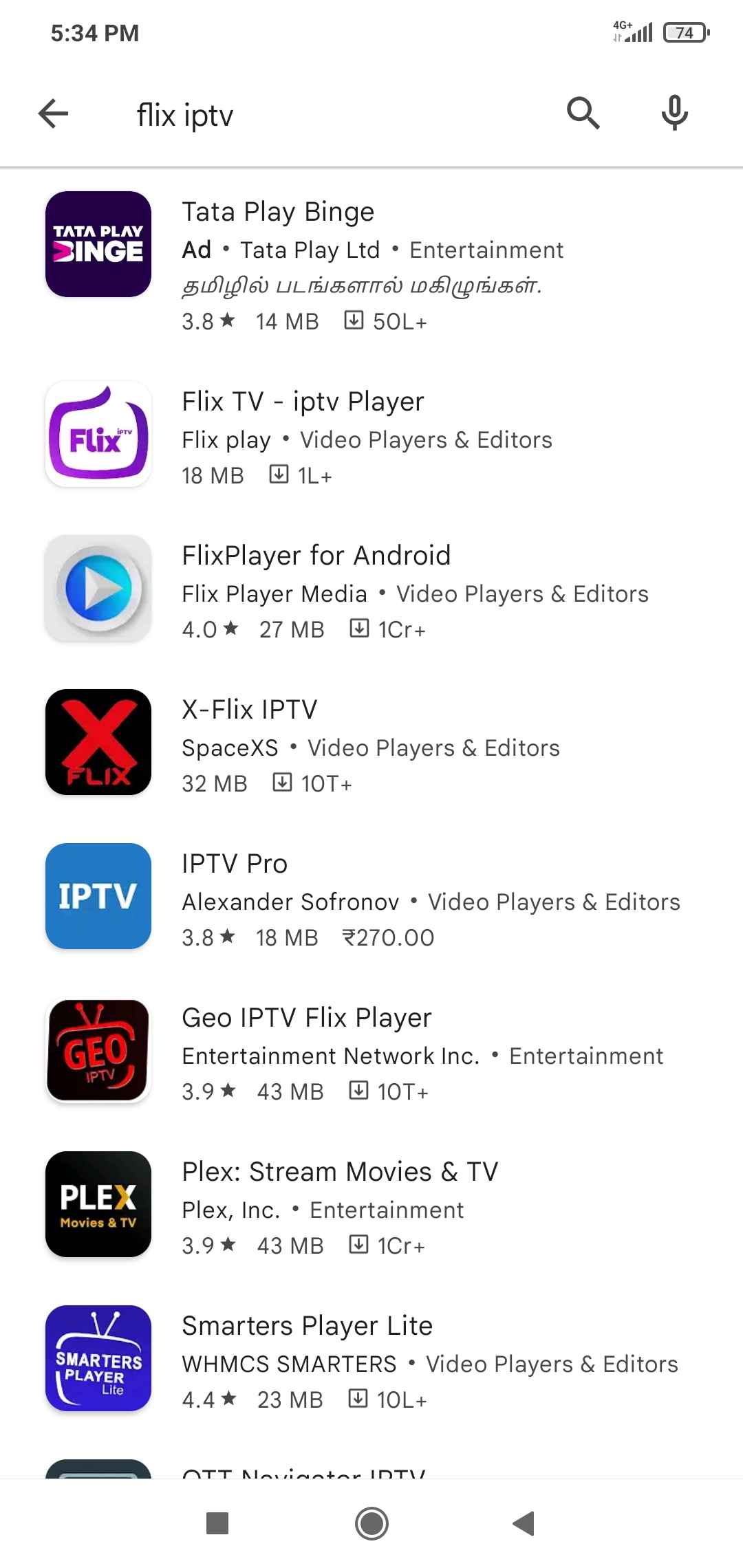 flix iptv update list