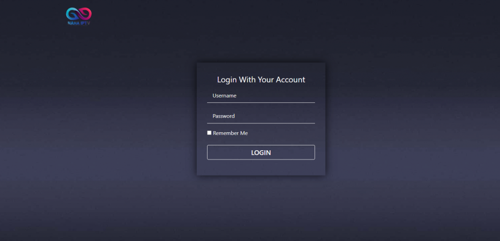 Login using the required credentials