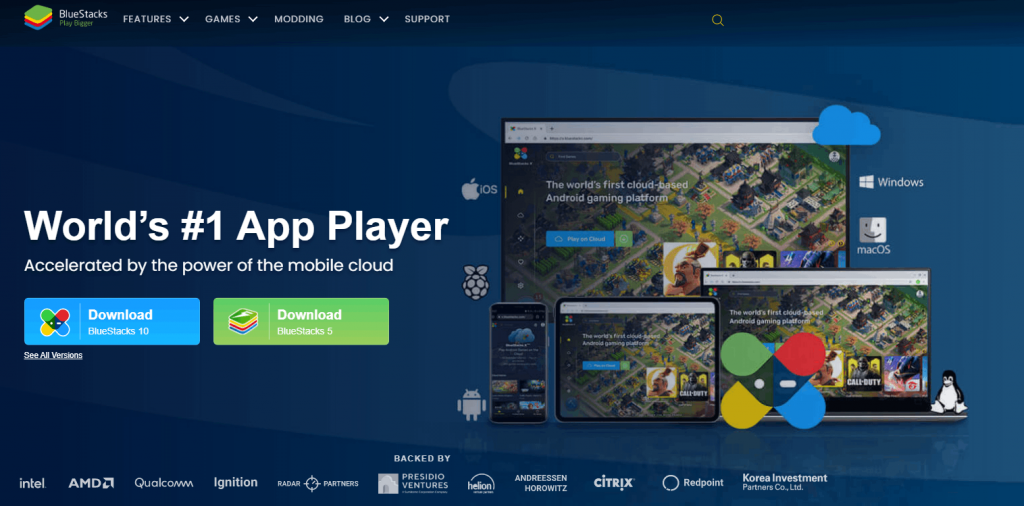 Install BlueStacks