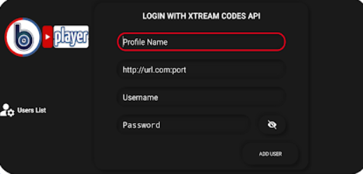 Select Add User