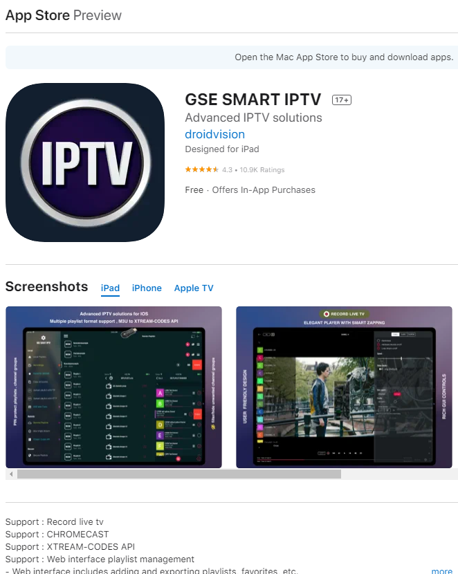 iptv gse smart iptv