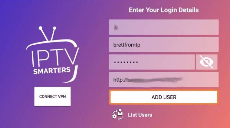 Provide Legends IPTV M3U URL