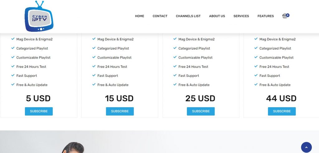 Select the Subscribe button
