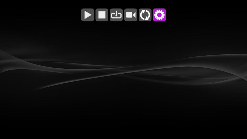 Mom IPTV: Open Settings