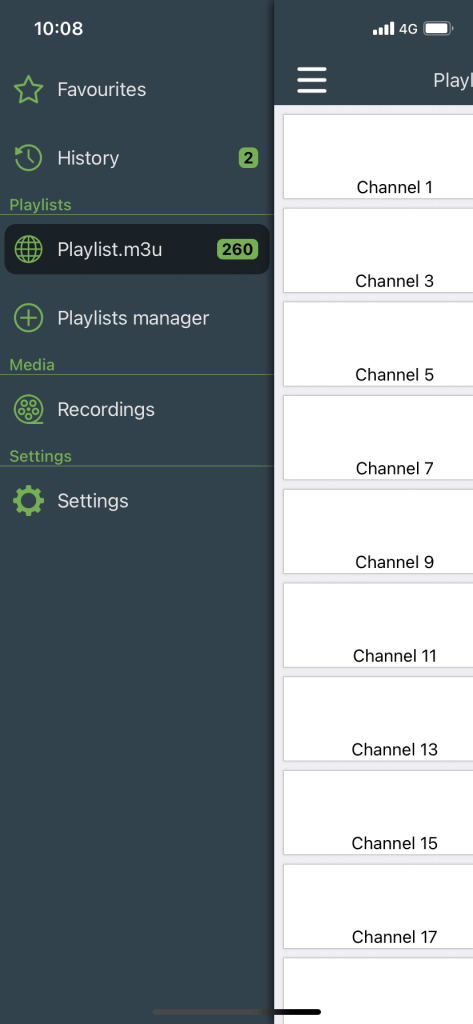 Choose Playlists Manager