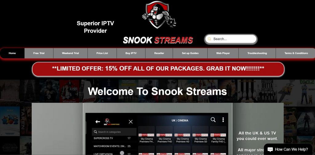 Go to the official Snook Streams website
