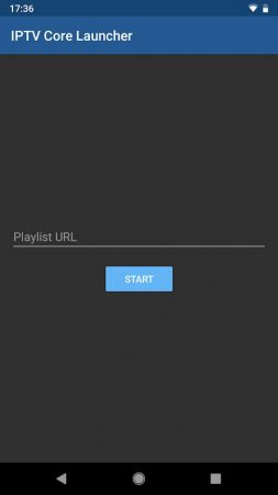  tap the Start button to stream  Cyclone Streams IPTV