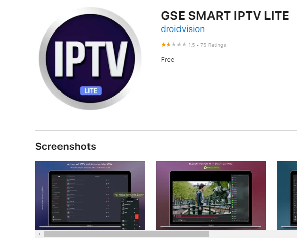  Search for the GSE Smart IPTV 