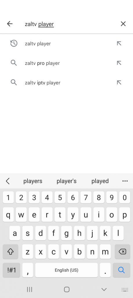 Search for ZalTV Player