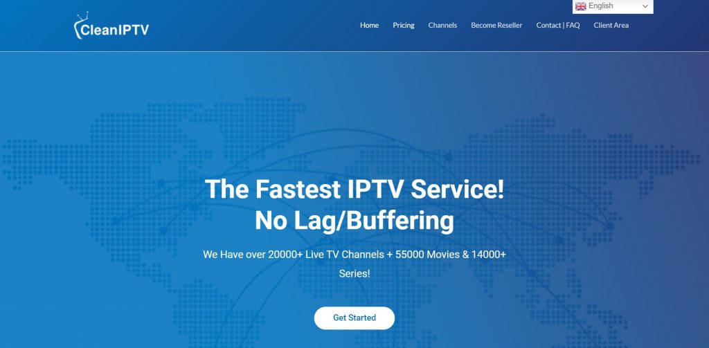 Visit Clean IPTV website