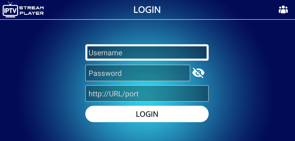 Login with King IPTV account