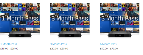 subscription plans of Pure IPTV