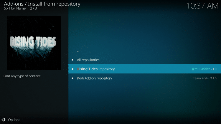 Select Rising Tides Repository